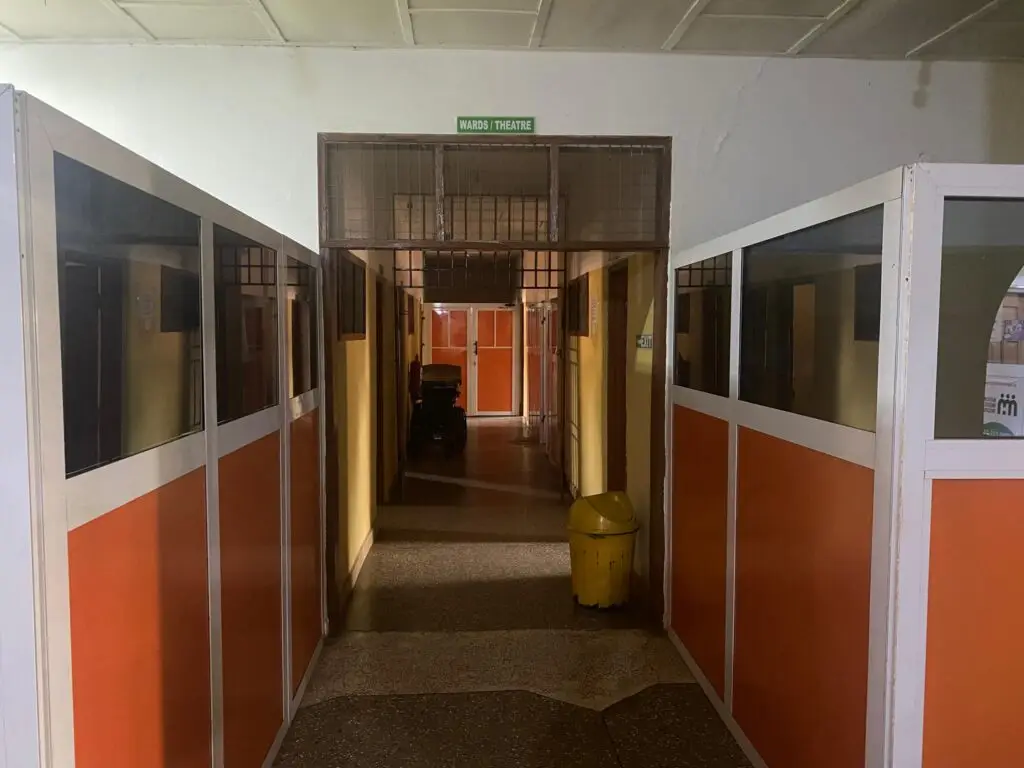Medical staff at Mansusu Hospital providing patient care